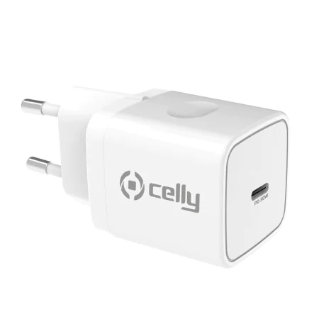 Chargeur de batterie Celly TC1USBC30WWH Blanc de Celly, Chargeurs - Réf : S7762245, Prix : 18,36 €, Remise : %