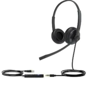 Headphones with Microphone Yealink UH34 SE DUAL TEAMS Black by Yealink, PC Headsets - Ref: S7768859, Price: 40,09 €, Discount: %