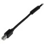 Cable USB A a USB B Startech USB2HAB65AC   Negro de Startech, Cables USB - Ref: S7769271, Precio: 46,36 €, Descuento: %