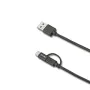 USB-C Cable to USB Celly USBCMICRO Black by Celly, USB Cables - Ref: S7769460, Price: 11,69 €, Discount: %