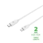 Câble USB-C vers Lightning Celly USBLIGHTC2MWH Blanc 2 m de Celly, Câbles USB - Réf : S7769488, Prix : 18,74 €, Remise : %