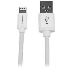 USB to Lightning Cable Startech USBLT2MW 2 m White by Startech, Lightning Cables - Ref: S7769509, Price: 22,42 €, Discount: %