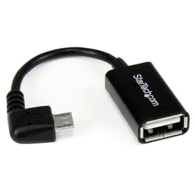 Câble USB vers Micro USB Startech UUSBOTGRA   Noir de Startech, Câbles USB - Réf : S7769928, Prix : 7,87 €, Remise : %