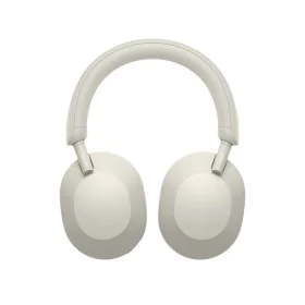 Headphones with Microphone Sony WH1000XM5S.CE7 Silver Beige Black/White by Sony, Headphones and accessories - Ref: S7771242, ...