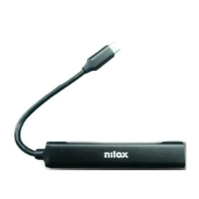 Hub USB Nilox NXHUBUSBC11 Schwarz von Nilox, USB-Hubs - Ref: S7776063, Preis: 10,15 €, Rabatt: %