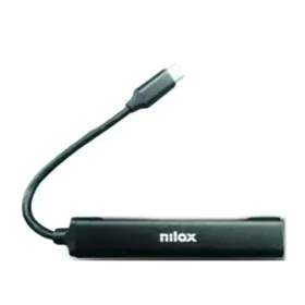 Hub USB Nilox NXHUBUSBC11 Negro de Nilox, Hubs USB - Ref: S7776063, Precio: 9,74 €, Descuento: %