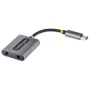 Adattatore USB-C con Jack 3.5 mm Startech USBC-AUDIO-SPLITTER di Startech, Adattatori USB - Rif: S7780231, Prezzo: 27,04 €, S...