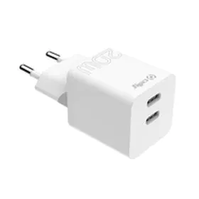 Chargeur de batterie Celly TC2USBC20WWH Blanc de Celly, Chargeurs - Réf : S7780298, Prix : 21,47 €, Remise : %