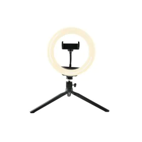 Selfie Ring Light Anneau de Lumière avec Triepied et Télécommande Denver Electronics RLS-801 de Denver Electronics, Perches S...