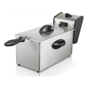 Deep-fat Fryer Haeger DF-4SS.014A Silver Black 2000 W by Haeger, Fryers - Ref: S7781480, Price: 74,21 €, Discount: %