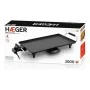 Palcha à Griller Lisse Haeger GR-200.010A Noir 2000 W de Haeger, Plancha - Réf : S7781506, Prix : 42,85 €, Remise : %