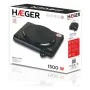 Fogão Eléctrico Haeger HP-01B.012A 1500 W Preto Multicolor de Haeger, Placas de cozinha portáteis - Ref: S7781527, Preço: 19,...