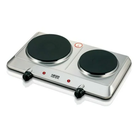 Electric Hot Plate Haeger HP-02S.015A 2 Stoves Red 2250W by Haeger, Portable kitchen hobs - Ref: S7781530, Price: 42,66 €, Di...