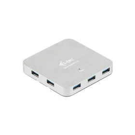 USB Hub i-Tec U3HUBMETAL7 Silver Grey by i-Tec, USB hubs - Ref: S7783226, Price: 40,46 €, Discount: %