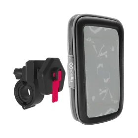 Bike Phone Holder Celly SNAPFLEXBK Black Plastic by Celly, Mounts & Stands - Ref: S7783399, Price: 19,82 €, Discount: %