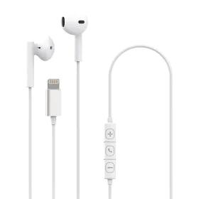 Headphones with Microphone Celly UP900LIGHTWH White by Celly, Headphones and accessories - Ref: S7783419, Price: 23,12 €, Dis...