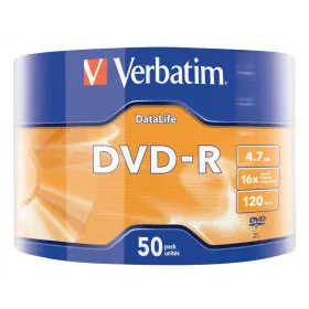 DVD-R Verbatim 43791 de Verbatim, Lecteurs de disques optiques externes - Réf : S7783750, Prix : 30,06 €, Remise : %