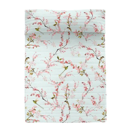 Bedspread (quilt) HappyFriday Chinoiserie Multicolour Double by HappyFriday, Blankets and bedcovers - Ref: D1629784, Price: 8...