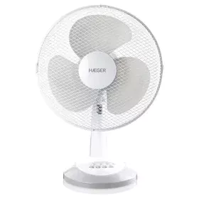 Ventilateur de Bureau Haeger FA-012.008A Blanc 40 W de Haeger, Ventilateurs de table - Réf : S7787044, Prix : 23,21 €, Remise...