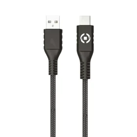 Cable USB A a USB C Celly PL2MUSBUSBC 2 m Negro de Celly, Cables USB - Ref: S7787088, Precio: 8,52 €, Descuento: %