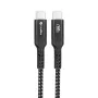 USB-C Cable CoolBox COO-CAB-UC-60W Black Black/Grey 1,2 m by CoolBox, USB Cables - Ref: S7791405, Price: 5,77 €, Discount: %