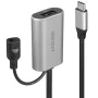 USB-C Cable LINDY 43270 Black Silver 5 m by LINDY, USB Cables - Ref: S7791471, Price: 28,33 €, Discount: %