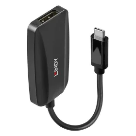 Adaptateur USB C vers DisplayPort LINDY 43337 Noir de LINDY, Câbles USB - Réf : S7791500, Prix : 26,31 €, Remise : %