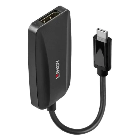 Adaptador USB C para DisplayPort LINDY 43337 Preto de LINDY, Cabos USB - Ref: S7791500, Preço: 26,31 €, Desconto: %