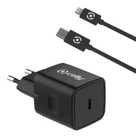 Cable Micro USB Celly PLTC1C20WLIGHT Black by Celly, USB Cables - Ref: S7791564, Price: 32,45 €, Discount: %