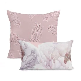 Set of cushion covers HappyFriday Soft bouquet Multicolour 2 Pieces by HappyFriday, Cushion Covers - Ref: D1629793, Price: 14...