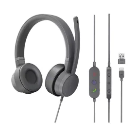 Kopfhörer mit Mikrofon Lenovo Grau von Lenovo, Headsets mit Mikrofonen - Ref: S7792777, Preis: 118,85 €, Rabatt: %