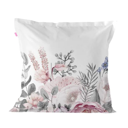 Taie d'oreiller HappyFriday Delicate bouquet Multicouleur 80 x 80 cm de HappyFriday, Draps et taies d'oreiller - Réf : D16297...