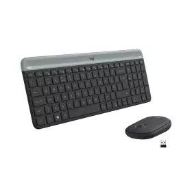 Teclado e Rato Logitech 920-009198 Preto Cinzento Qwerty espanhol de Logitech, Packs de teclado e rato - Ref: S7802171, Preço...