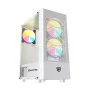 Boîtier ATX semi-tour Nfortec Caelum RGB Blanc de Nfortec, Boîtiers pour ordinateurs de bureau - Réf : S7804110, Prix : 68,11...