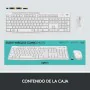 Teclado e Rato Logitech MK295 Branco Qwerty espanhol de Logitech, Packs de teclado e rato - Ref: S7804762, Preço: 49,63 €, De...