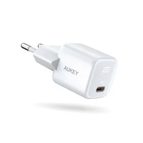 Chargeur mural Aukey Omnia Mini Blanc 20 W de Aukey, Chargeurs - Réf : S7806061, Prix : 27,04 €, Remise : %