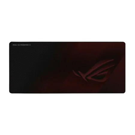 Non-slip Mat Asus Scabbard II Red 90 x 40 cm Black by Asus, Keyboard and mouse accessories - Ref: S7806377, Price: 54,69 €, D...