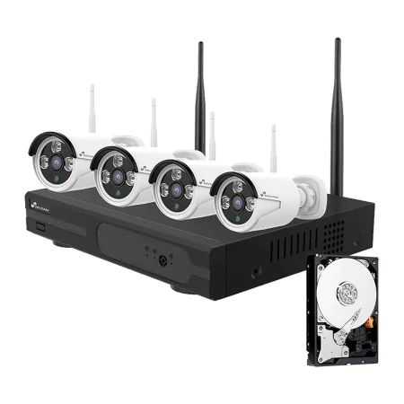 Camescope de surveillance Nivian NV-KIT830W-4CAM de Nivian, Équipement de vidéosurveillance - Réf : S7806474, Prix : 249,49 €...