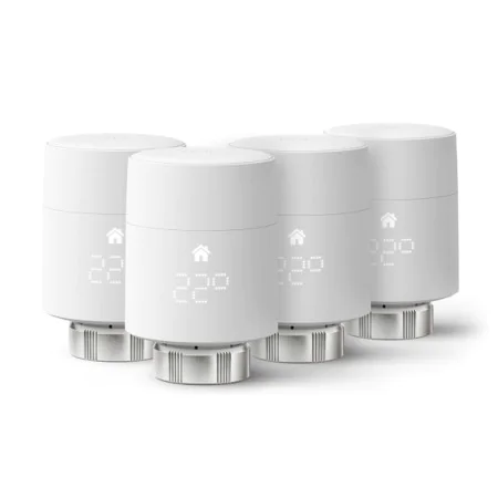 Termostato programable Tado Smart Radiator Thermostat - Quattro Blanco (4 Unidades) de tado, Piezas para calentadores - Ref: ...