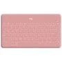 Clavier Logitech Keys-To-Go Rose Espagnol Qwerty de Logitech, Claviers - Réf : S7807603, Prix : 83,14 €, Remise : %