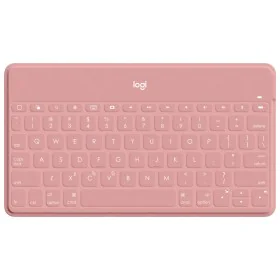 Clavier Logitech Keys-To-Go Rose Espagnol Qwerty de Logitech, Claviers - Réf : S7807603, Prix : 75,48 €, Remise : %