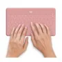 Clavier Logitech Keys-To-Go Rose Espagnol Qwerty de Logitech, Claviers - Réf : S7807603, Prix : 83,14 €, Remise : %