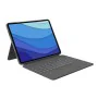 Clavier Logitech iPad Pro 2020 12.9 Gris Espagnol Qwerty de Logitech, Claviers - Réf : S7807708, Prix : 277,11 €, Remise : %