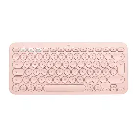 Keyboard Logitech 920-010400 Pink Spanish Qwerty by Logitech, Keyboards - Ref: S7808200, Price: 56,60 €, Discount: %