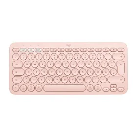 Tastatur Logitech 920-010400 Rosa Qwerty Spanisch von Logitech, Tastaturen - Ref: S7808200, Preis: 56,60 €, Rabatt: %