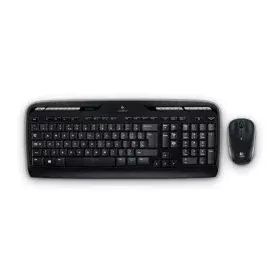 Keyboard and Wireless Mouse Logitech MK330 Black Spanish Qwerty by Logitech, Keyboard & Mouse Sets - Ref: S7808556, Price: 61...