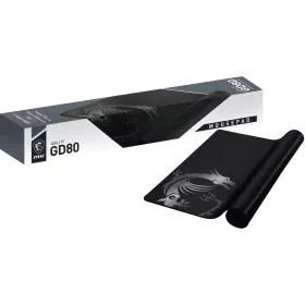 Alfombrilla Gaming MSI Agility GD80 Negro 120 x 60 cm de MSI, Accesorios para teclados y ratones - Ref: S7809995, Precio: 40,...