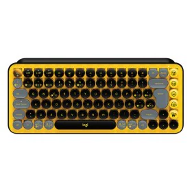 Teclado Inalámbrico Logitech 920-010728 Negro Amarillo Qwerty Español de Logitech, Teclados - Ref: S7810495, Precio: 102,77 €...