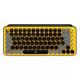 Tastiera Wireless Logitech 920-010728 Nero Giallo Qwerty in Spagnolo di Logitech, Tastiere - Rif: S7810495, Prezzo: 102,77 €,...