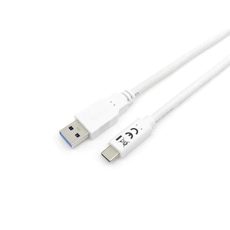 Câble USB A vers USB C Equip 128363 Blanc 1 m de Equip, Câbles USB - Réf : S7811147, Prix : 21,85 €, Remise : %